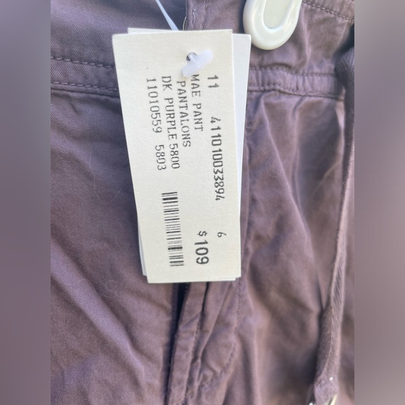 Purple club Monaco jogger pants size 6 - Picture 6 of 6